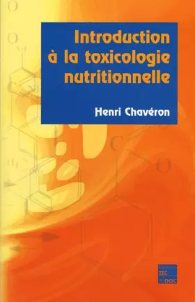 Couverture du produit · Introduction à la toxicologie nutritionnelle