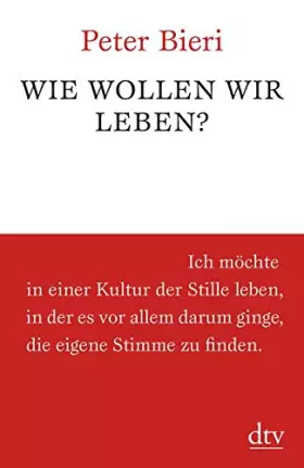 Couverture du produit · Wie wollen wir leben?