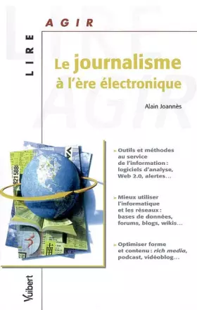 Couverture du produit · Le journalisme à l'ère électronique