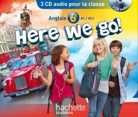 Couverture du produit · Here we go! anglais 6e - CD audio classe - Edition 2014