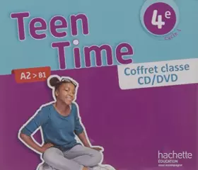 Couverture du produit · Teen Time anglais cycle 4 / 4e - Coffret CD/DVD classe - éd. 2017