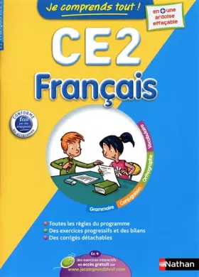 Couverture du produit · JE COMPRENDS TOUT FRANCAIS CE2