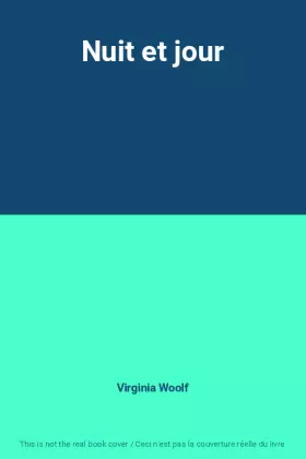 Couverture du produit · Nuit et jour
