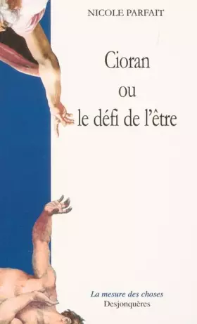 Couverture du produit · Cioran ou le Défi de l'être