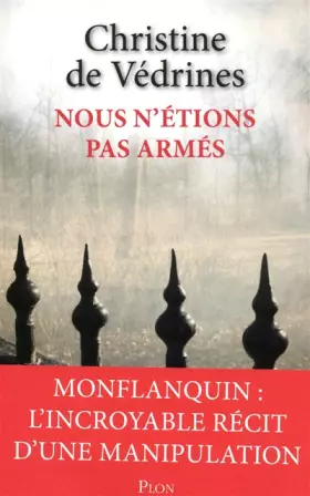 Couverture du produit · Nous n'étions pas armés