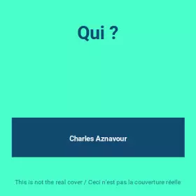 Couverture du produit · Qui ?
