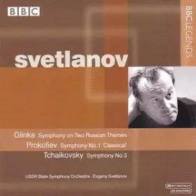 Couverture du produit · Glinka 2 Thèmes Russes-Prokofiev 1-Tchaikovski : Symphonie N°3 [Import]