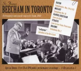 Couverture du produit · Beecham in Toronto-Previously Unissued Concerts
