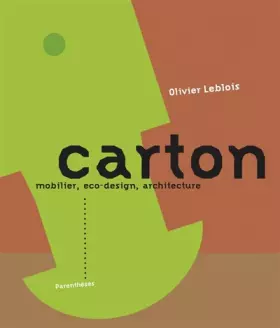 Couverture du produit · Carton : Mobilier, éco-design, architecture