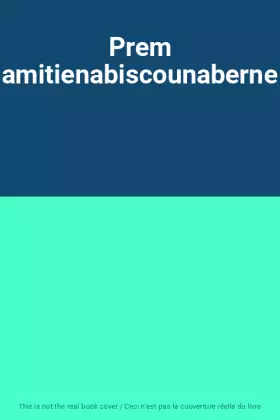 Couverture du produit · Prem amitienabiscounaberne