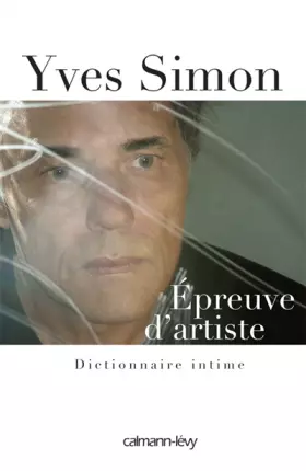 Couverture du produit · Epreuve d'artiste : Dictionnaire intime