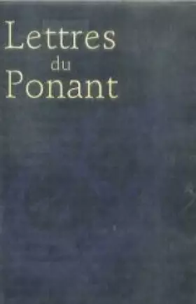 Couverture du produit · LETTRES DU PONANT