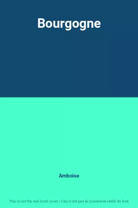 Couverture du produit · Bourgogne