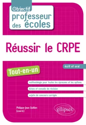 Couverture du produit · Réussir le CRPE Tout-en-un Écrit et Oral