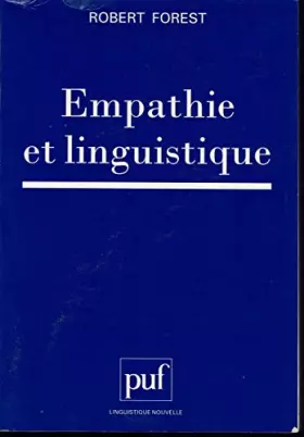 Couverture du produit · Empathie et linguistique : Le point de vue du point de vue