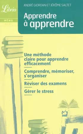 Couverture du produit · Apprendre à apprendre