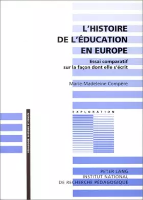 Couverture du produit · Histoire de l'éducation en Europe