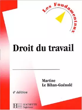 Couverture du produit · Droit du travail