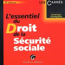 Couverture du produit · L'essentiel du Droit de la Sécurité sociale