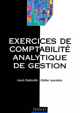 Couverture du produit · Exercices de comptabilité analytique de gestion