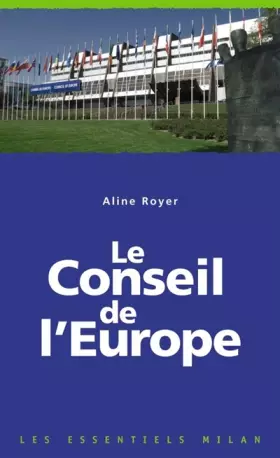 Couverture du produit · Le Conseil de l'Europe