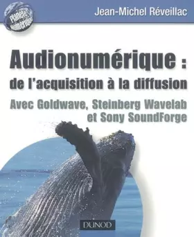 Couverture du produit · Audionumérique : de l'acquisition à la diffusion : Avec Goldware, Steinberg wavelab et Sony Soundforge
