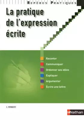 Couverture du produit · PRATIQUE EXPRESSION ECRITE