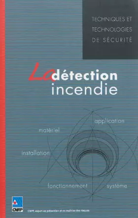 Couverture du produit · La détection incendie