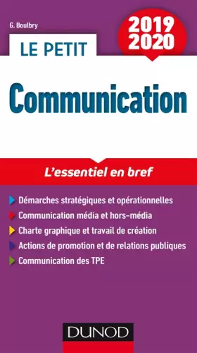 Couverture du produit · Le petit Communication 2019/2020 - L'essentiel en bref: L'essentiel en bref (2019-2020)