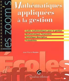 Couverture du produit · Mathématiques appliquées à la gestion