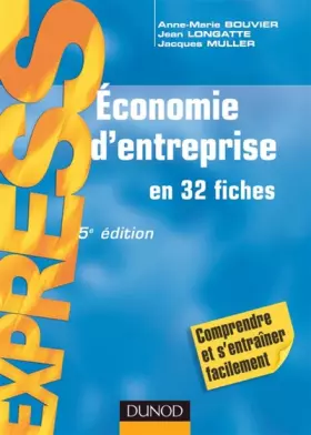 Couverture du produit · Economie d'entreprise