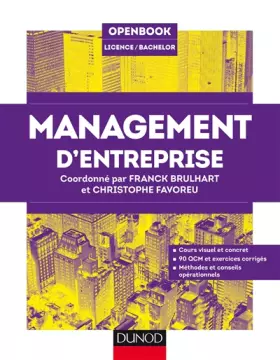 Couverture du produit · Management d'entreprise: Cours visuel et concret, 90 QCM et exercices corrigés, Méthodes et conseils opérationnels