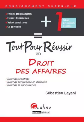Couverture du produit · Tout pour réussir en droit des affaires