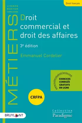 Couverture du produit · Droit commercial et droit des affaires