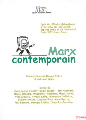 Couverture du produit · Marx contemporain