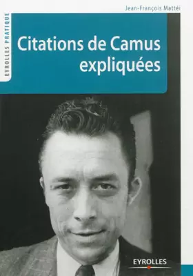Couverture du produit · Citations de Camus expliquées