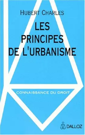 Couverture du produit · Les principes de l'urbanisme