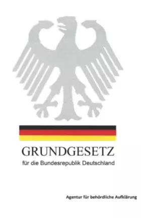 Couverture du produit · Grundgesetz (GG) für die Bundesrepublik Deutschland