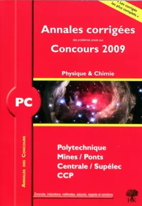 Couverture du produit · Physique et chimie PC : Annales des Concours