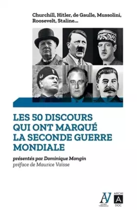 Couverture du produit · Les 50 discours qui ont marqué la Seconde Guerre mondiale