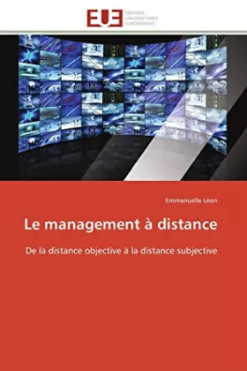 Couverture du produit · Le management à distance