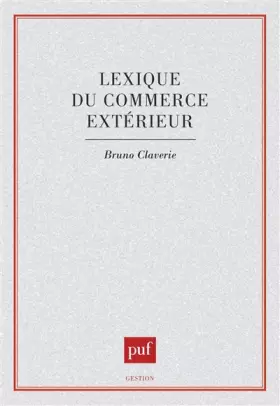 Couverture du produit · Lexique du commerce exterieur