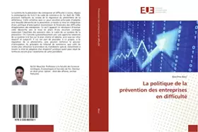 Couverture du produit · La politique de la prévention des entreprises en difficulté