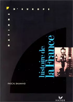 Couverture du produit · Histoire de la France