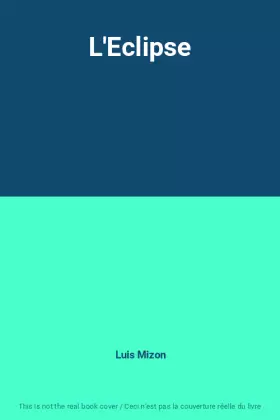 Couverture du produit · L'Eclipse