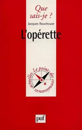 Couverture du produit · L'Opérette