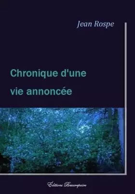 Couverture du produit · Chronique d'une vie annoncée