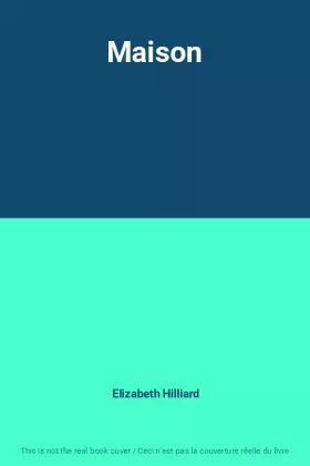 Couverture du produit · Maison