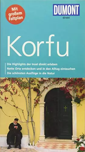 Couverture du produit · DuMont direkt Reiseführer Korfu: Mit großem Faltplan