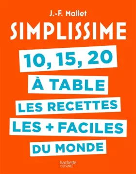 Couverture du produit · Simplissime 10, 15, 20 à table